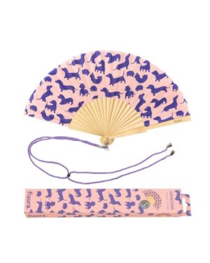 ABANICO PERROS SALCHICA