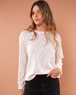 BUZO COTTON MARFIL
